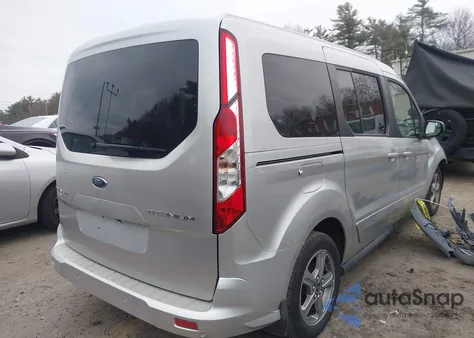 2019 Ford Transit Connect Titanium from USA, damaged, VIN NM0GE9G25K1391118